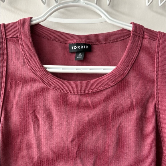 Torrid Ribbed Tank Top - Picture 4 of 5